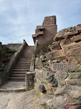 Oberburg der Reichsburg Kyffhausen (Steinthaleben/Kyffhäuserland)